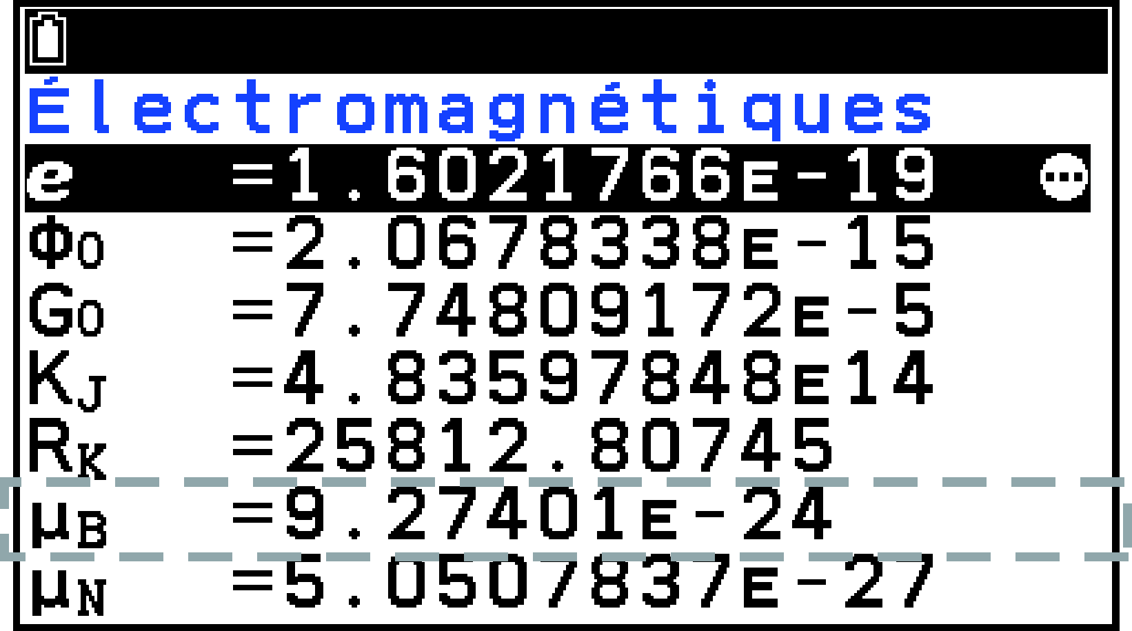 CY875_V2_Database Displaying Physical Constant_2